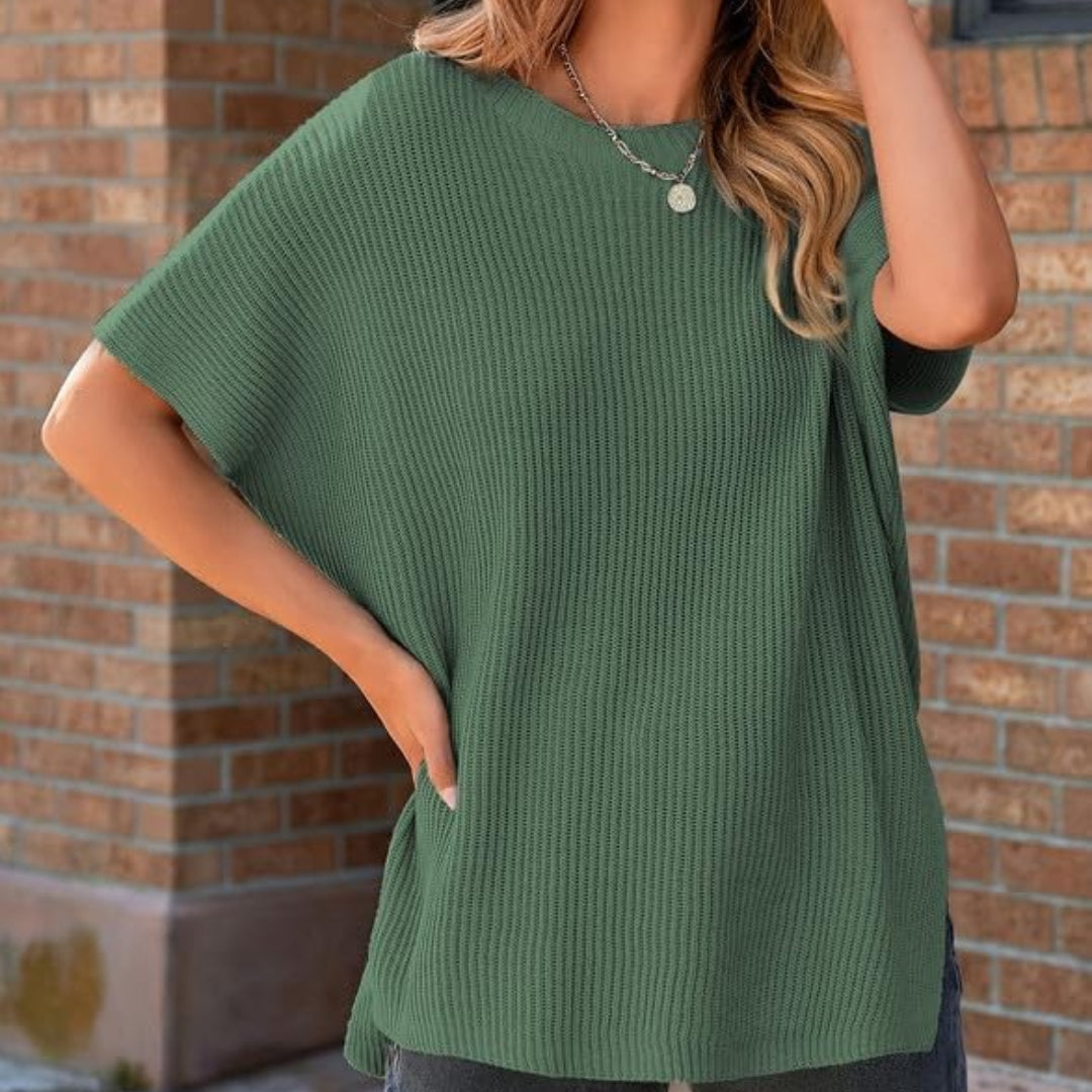 Sienna Waffle Knit Tee