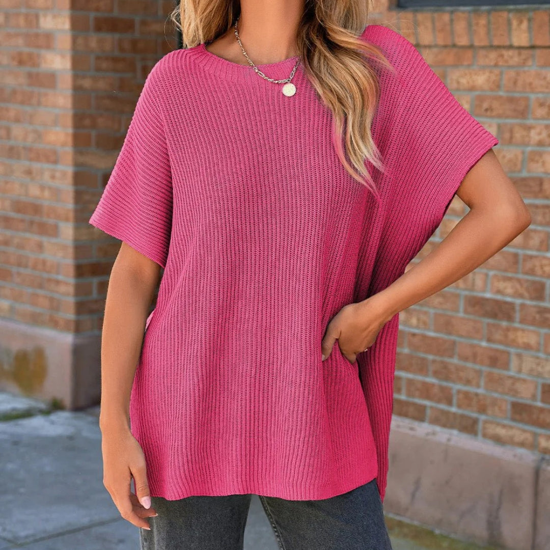 Sienna Waffle Knit Tee