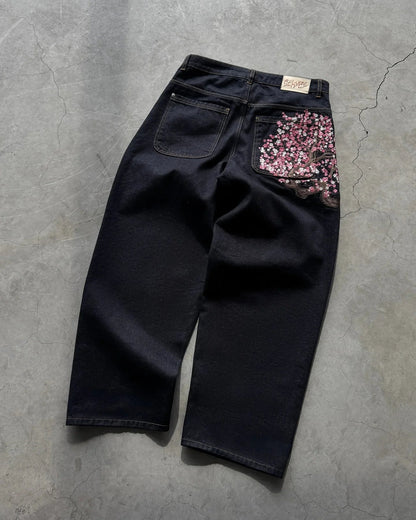 Cherry Blossom Denim Jeans