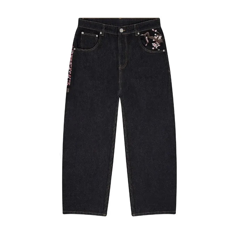Cherry Blossom Denim Jeans