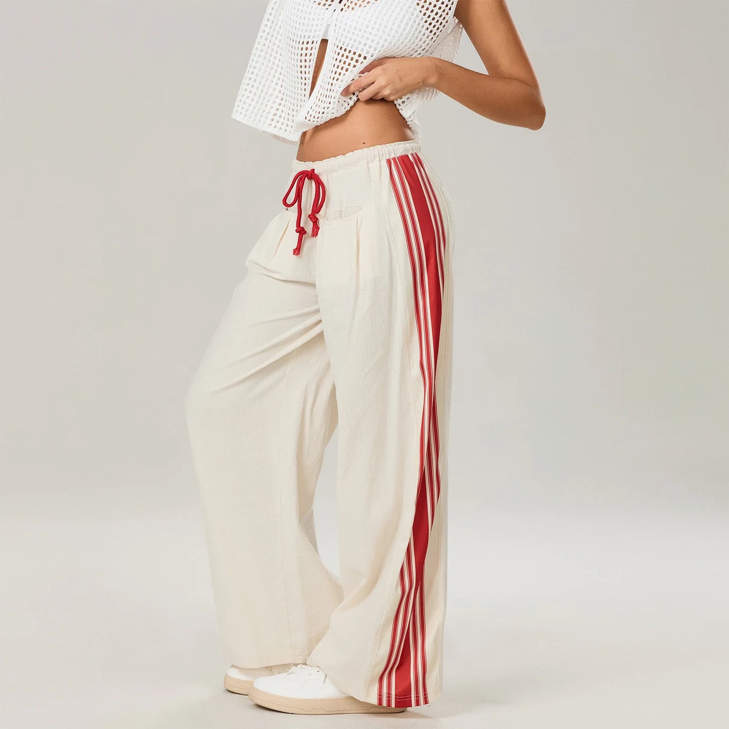 Women's Striped Trackpants