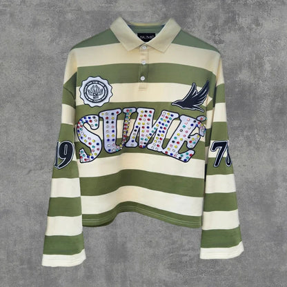 Long Sleeve Polo 'Sume'