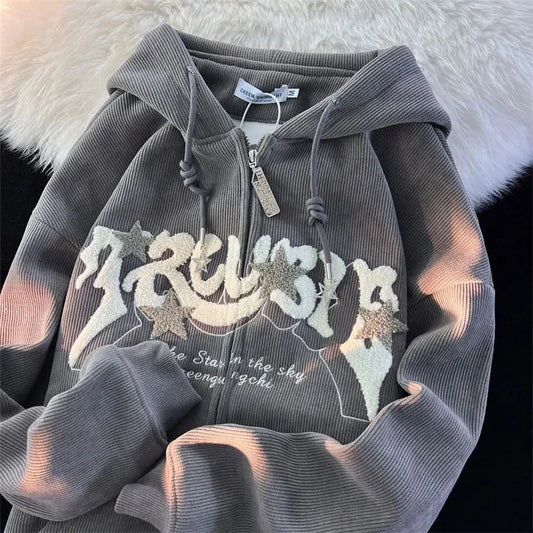 Zip Up Hoodie 'Autumn'