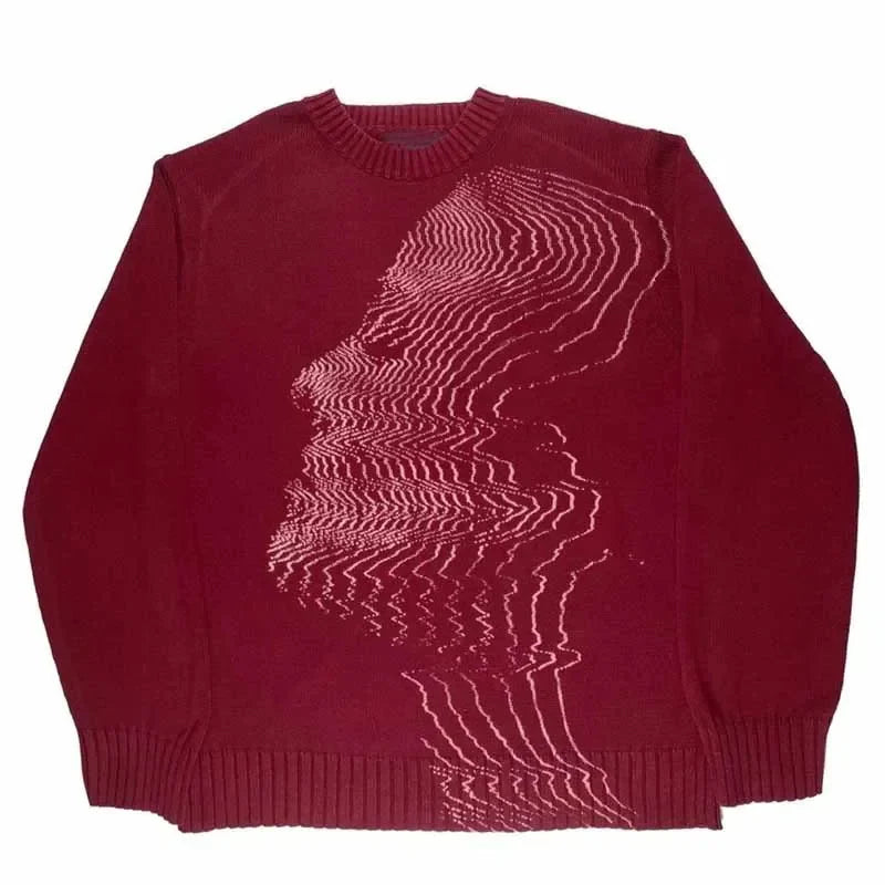 Knitted Sweater 'Glides'