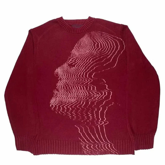 Knitted Sweater 'Glides'
