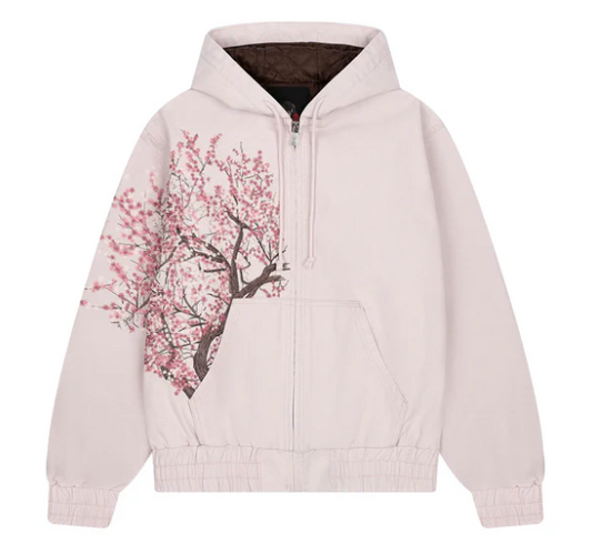 Cherry Blossom Zip Up Jacket