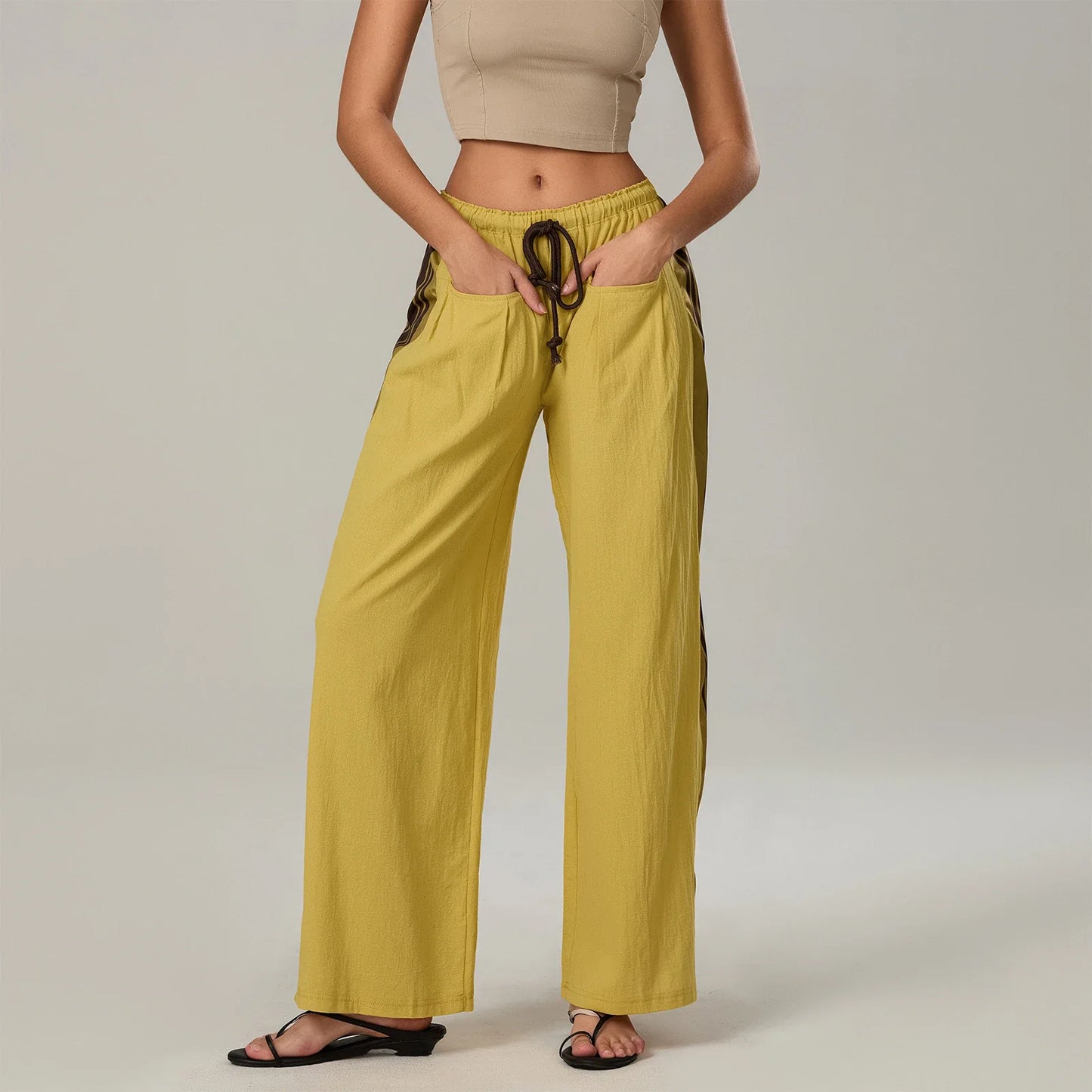 Women's Striped Trackpants