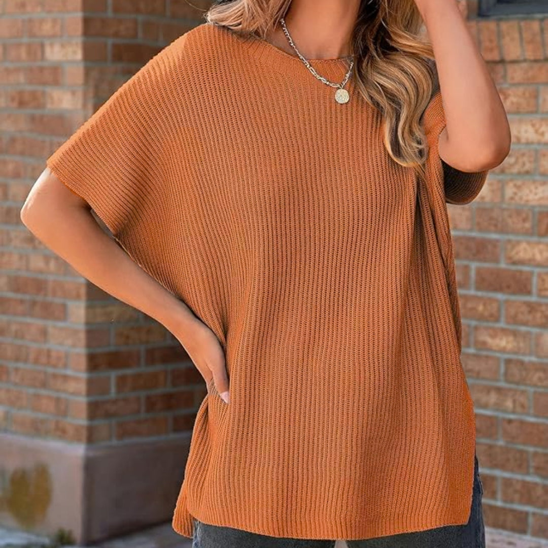 Sienna Waffle Knit Tee
