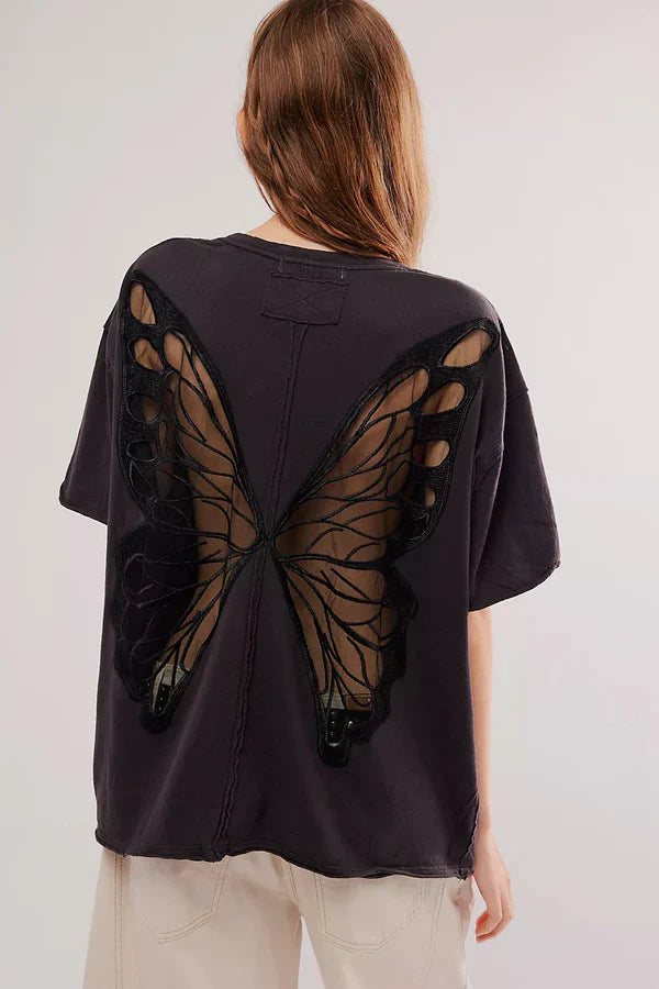 Backless Butterfly Top