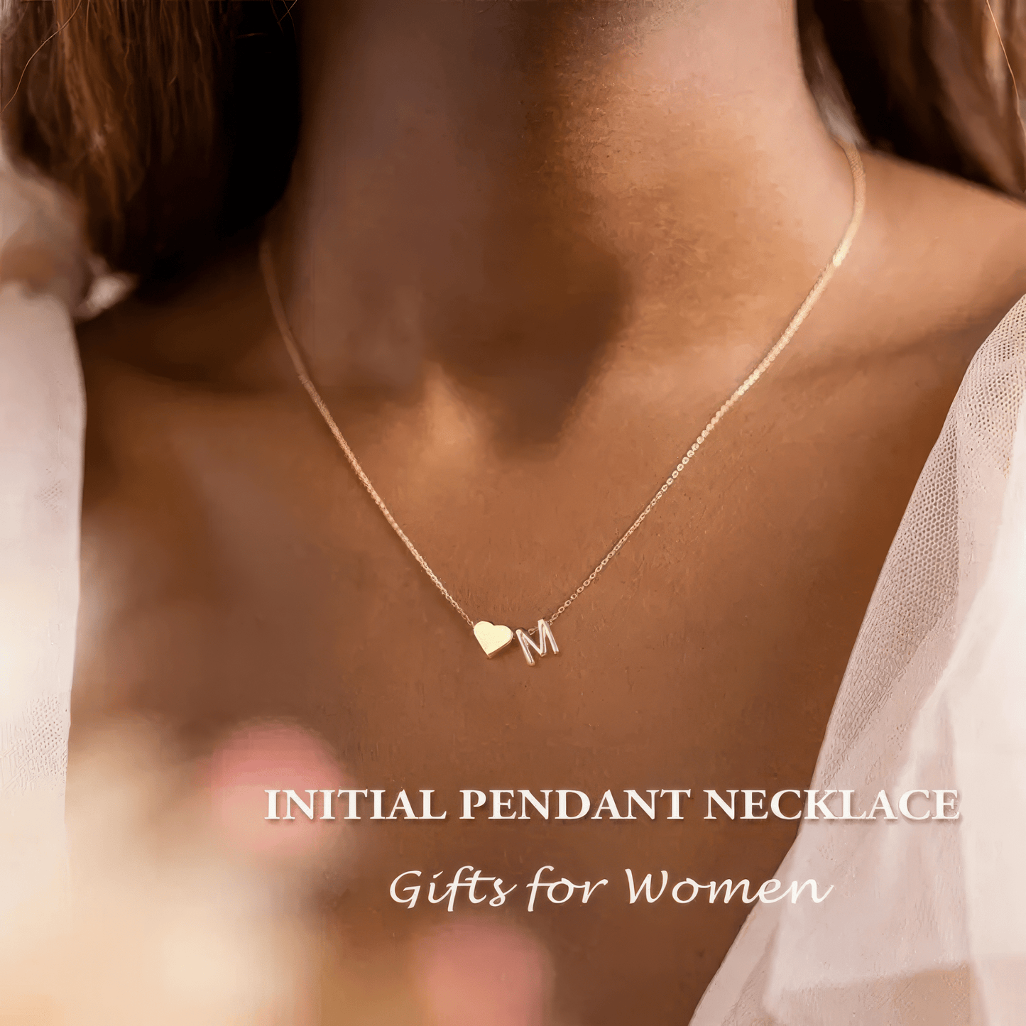 Initial Heart Necklace